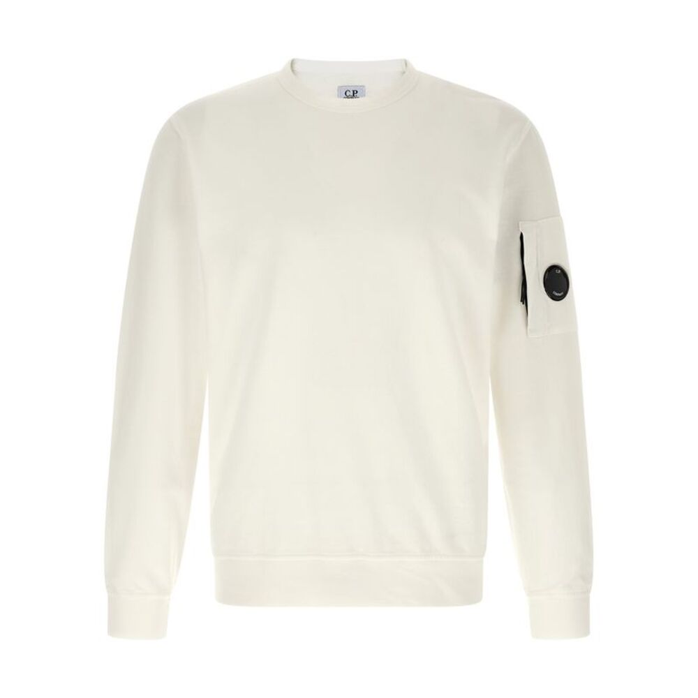C.P. Company White Cotton Men's Sweatshirt